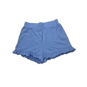 HALARA Light Blue Ruffle Hem Shorts XS - Comfortable‎ Nylon & Elastane Blend
